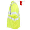 Yellow Short Sleeve High Visibility Vest